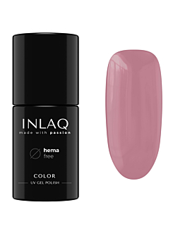 INLAQ Lakier Hybrydowy HEMA Free, Dirty Pink