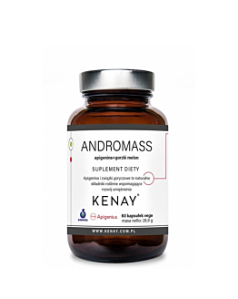 Kenay AndroMass Suplement diety apigenina + gorzki melon