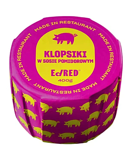 EdRED Klopsy Wieprzowe W Sosie Pomidorowym 400 g