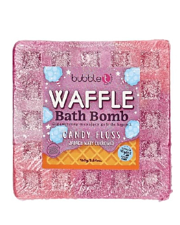 Bubble T Rainbow musująca Kula do kąpieli Giga Waffle 