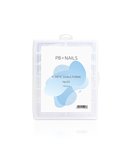 PB Nails Górne formy Dual Forms No.03 - migdał współczesny