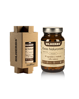 SOLHERBS Kwas Hialuronowy 60 kapsułek