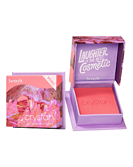 Benefit Crystah Mini Strawberry Pink Blush róż do policzków w odcieniu różowo-truskawkowym, 2.5g