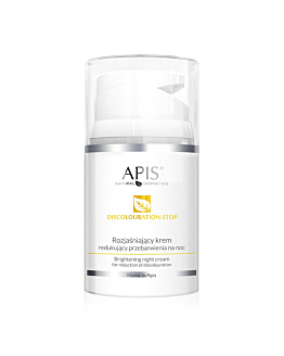 APIS Discolouration-Stop rozjaśniający krem redukujący przebarwienia na noc, 50ml