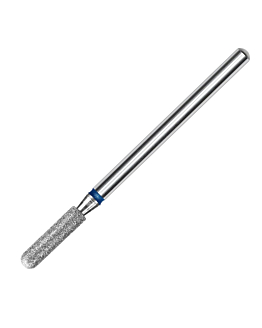 Staleks Pro Expert Frez Diamentowy Zaokrąglony Walec Do Skórek 2,5/10 mm Niebieski