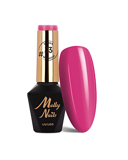 MollyNails #Juicy by Monika Mielniczuk #J3 Lakier Hybrydowy UV LED 8 g