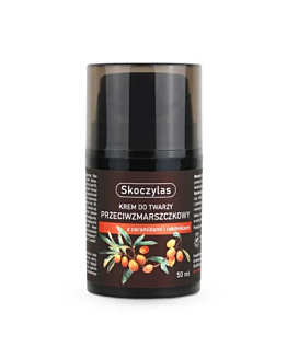 Skoczylas Krem do twarzy przeciwzmarszczkowy z ceramidami i rokitnikiem, 50ml