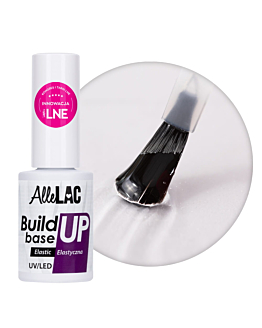 AlleLac Baza Elastyczna Do Paznokci Build Up Base Hybrydowa Clear 5g