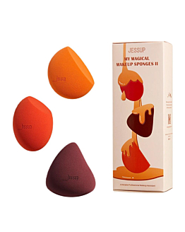 JESSUP My Magical Makeup Sponges II gąbeczki do makijażu 3szt.