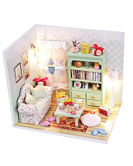 Habarri Miniaturowy domek - Uroczy salon