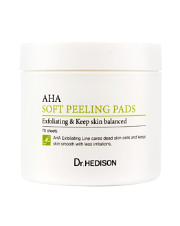 Dr.HEDISON AHA Peeling Złuszczające płatki 70 szt.