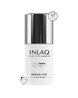 INLAQ Top Hybrydowy Samoregenerujący do Paznokci No Wipe