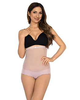 Mitex Glam Figi modelujące z wysokim stanem Pudrowy Róż 5XL