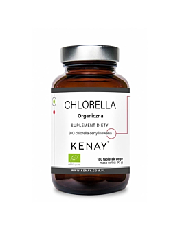 Kenay Suplement diety chlorella organiczna tabletki