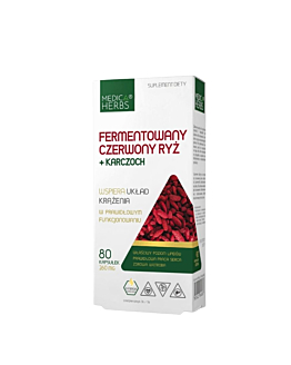 Medica Herbs Fermentowany Czerwony Ryż Karczoch