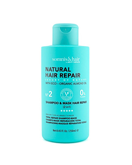 Somnis&Hair Natural Hair Repair szampon i maska do włosów 2w1, 250ml
