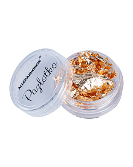 Allepaznokcie Pazłotko Dwustronne Flame Ultrafine Folia Chrom W Płatkach Do Zdobień 3 ml Nr 4