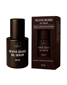 Famirel Men's World - Regenerujące serum do brody z olejkiem marula, imbirem, miętą i wit. E 30ml