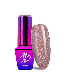 MollyNails Shocking Shine Sinner Lakier Hybrydowy UV LED Nr 687 8 g