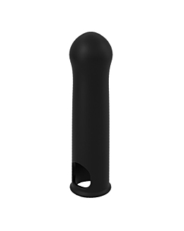 Marc Dorcel Liquid Soft Xtend silikonowa przedłużka na penisa Black
