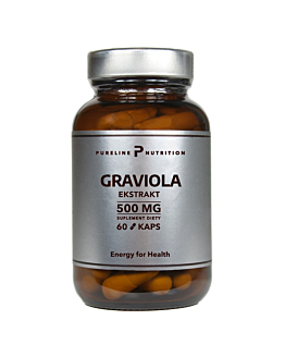 MedFuture Pureline Nutrition Graviola ekstrakt 500 mg 60 kapsułek