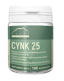 Nanga Pikolinian cynku 125 mg 100 kapsułek