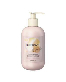 Inebrya Ice Cream Argan Age nabłyszczająca maska z olejkiem arganowym, 300ml