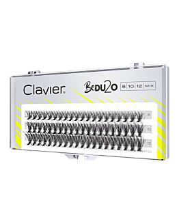 Clavier BeDU2O Double Volume kępki rzęs Mix 8-10-12mm