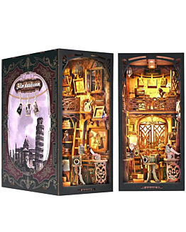 Habarri Miniaturowy domek Book Nook - Fotografia z dawnych lat