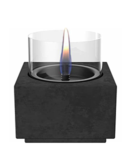 TenderFlame - Erica 12 Black MgO Lampion stołowy