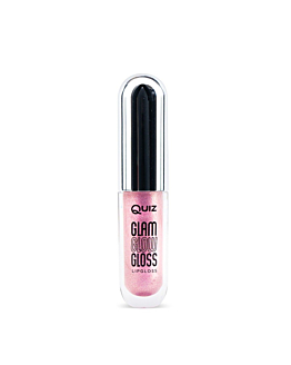 Quiz Cosmetics Glam Glow Gloss Lipgloss metaliczny błyszczyk z olejem rycynowym i witaminą E N°11, 2.5ml