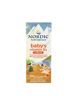 Nordic Naturals Babys Vitamin D3 400 IU