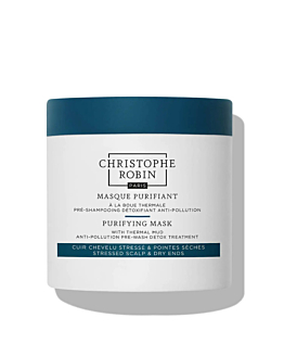 Christophe Robin Purifying Mask With Thermal Mud detoksykująca maska przed myciem włosów, 250ml