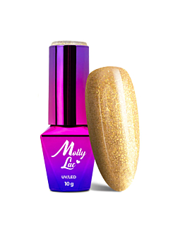 MollyLac Fantasyland Glitter Lakier Hybrydowy UV LED Nr 310 City Light 10 g