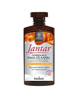 Farmona Jantar odprężająca piana do kąpieli z esencją bursztynową i ekstraktem z pomarańczy, 330ml