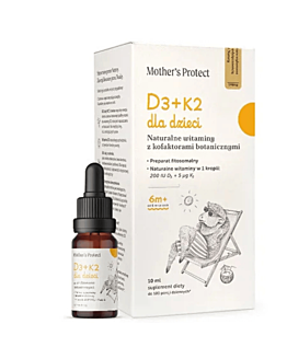 Mother's Protect Witamina D3 + K2mk7 dla dzieci 10 ml