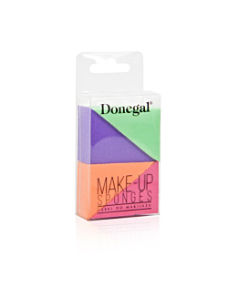 Donegal Gąbki do makijażu trójkątne 4szt 4305