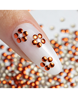 NTN Premium ShinePins Gładkie Ćwieki Ozdoby Do Paznokci Mini Nr 4 5 g