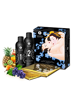 Zestaw Żeli Do Masażu O Zapachu Owoców Egzotycznych Exotic Fruits 2 X 250 Ml Shunga