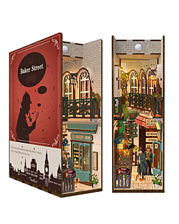 Habarri Miniaturowy domek Book Nook - Sherlock Holmes z Baker Street