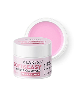 Claresa Soft&Easy Builder Gel żel budujący Panna Cotta, 90g