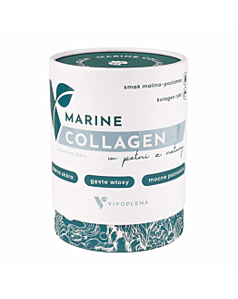 Vivoplena Marine Collagen rybi kolagen skóra włosy paznokcie, 210g