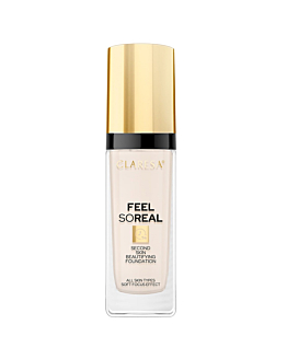Claresa Feel So Real upiększający podkład do twarzy 02 Light, 30ml