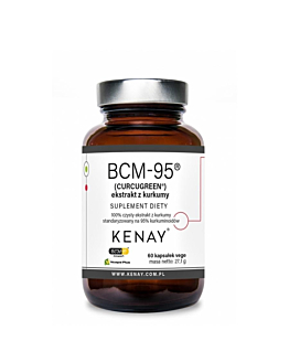 Kenay Kurkuma BCM‑95 Curcugreen 60 kapsułek