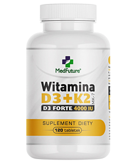 MedFuture Witamina D3 + K2 Forte 120 tabletek