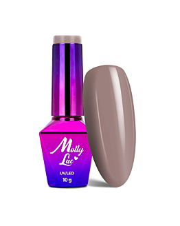 MollyLac Delicate Woman Lakier Hybrydowy UV LED Nr 62 Cappuccino 10 g