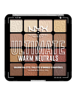 NYX Professional MakeUp Ultimate Shadow Palette paleta cieni do powiek Warm Neutrals 16x0.8g