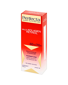 Perfecta Multikolagen Retinol, krem pod oczy i w okolice ust 60+/70+, 15 ml