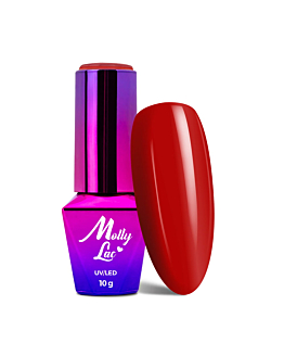 MollyLac Pin-up Girl Lakier Hybrydowy UV LED Nr 371 Amoretto 10 g