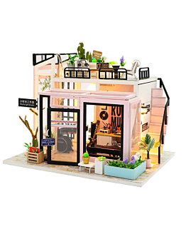 Habarri Miniaturowy domek - Muzyczny box - Wytwórnia gwiazd